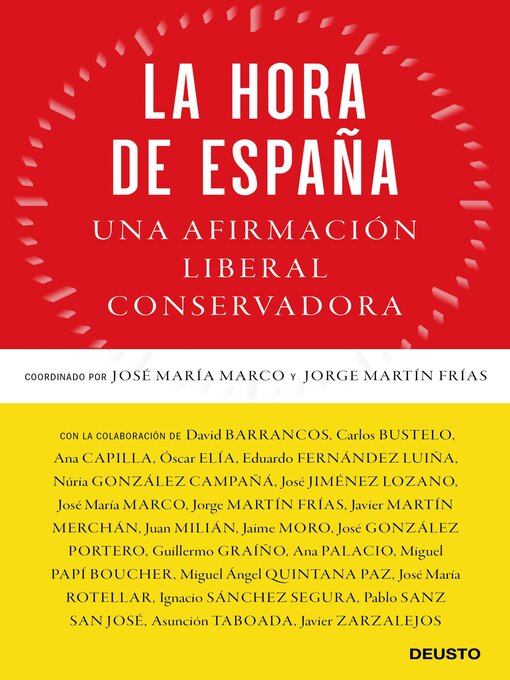 Title details for La hora de España by José María Marco - Available
